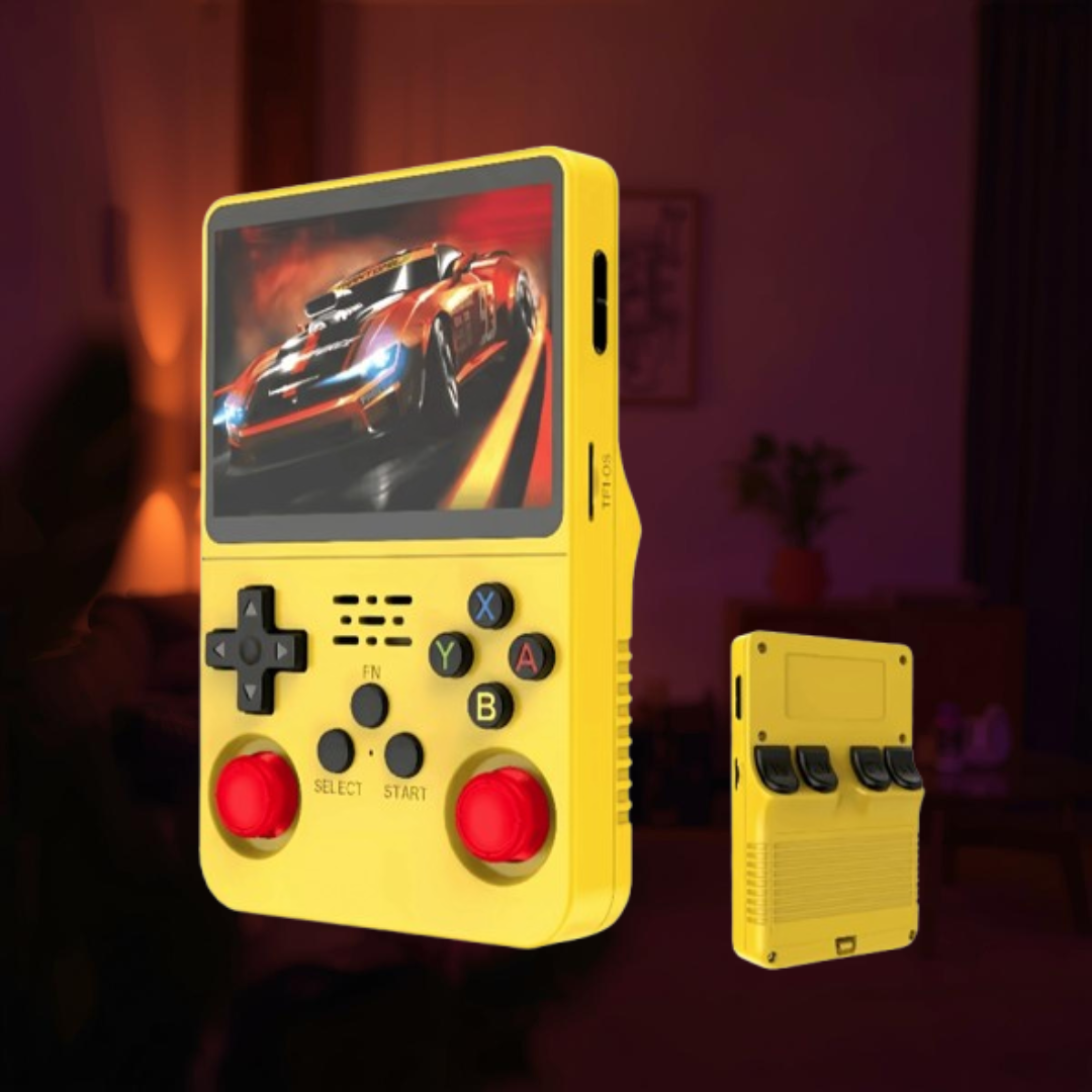 Console rétro portable R36S — RePlay Edition (64 GB)