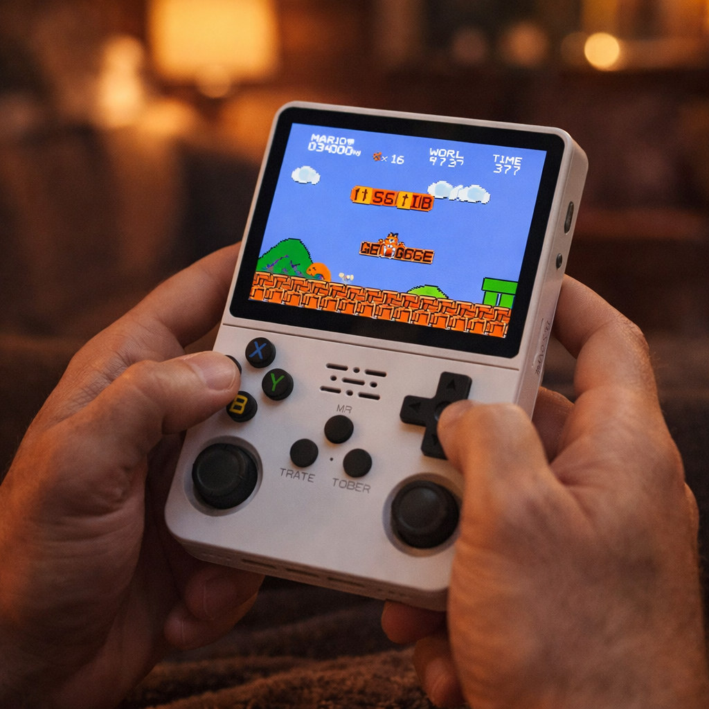 Console rétro portable R36S — RePlay Edition (64 GB)